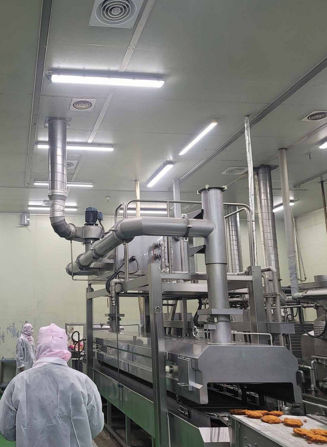 サンシン総合食品 工程ライン — 食品製造の自動化ライン